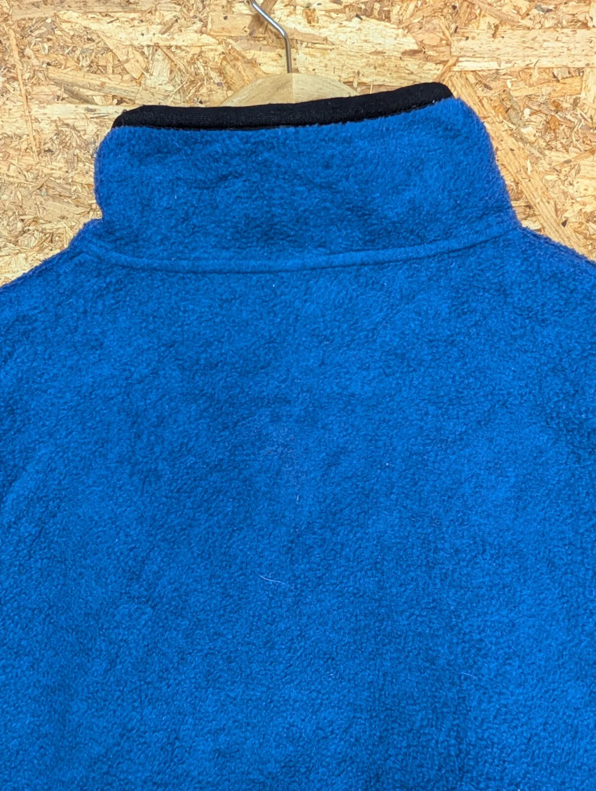 Vintage Patagonia Synchilla Marsupial Fleece Pullover Men Large Blue 1/2 Zip 90s