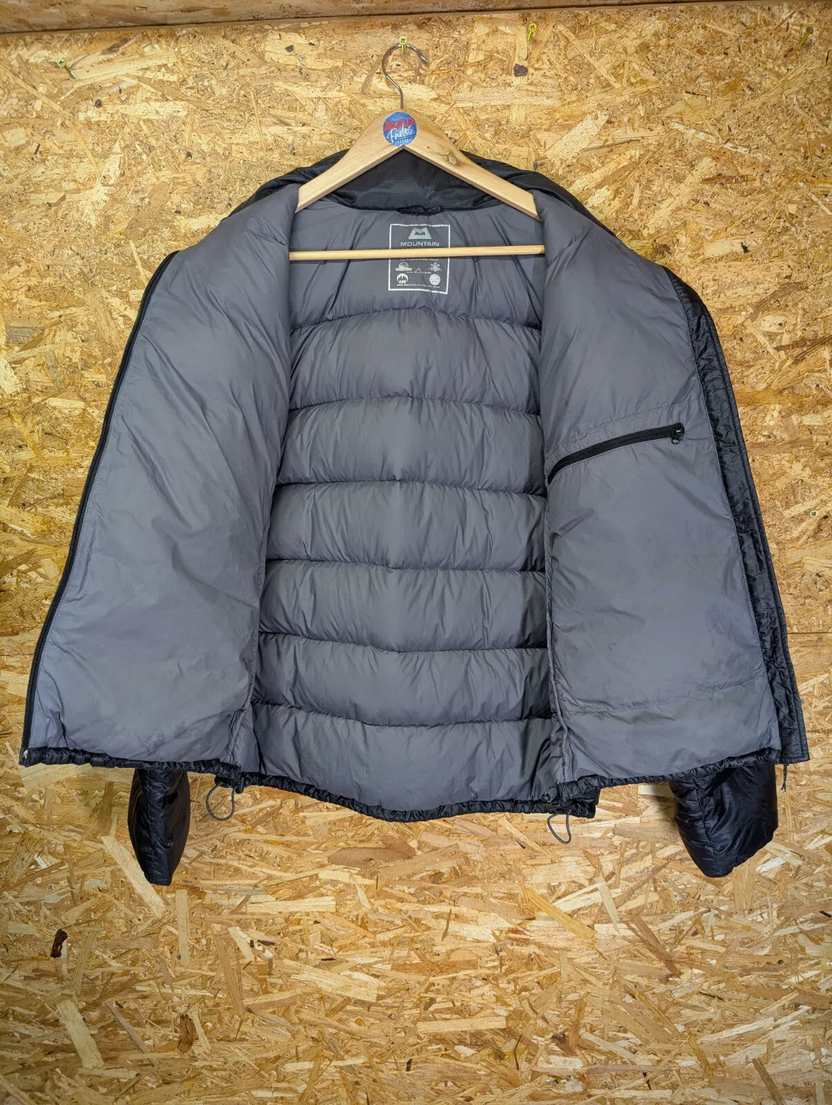 Mountain Equipment Black Puffer Jacket Medium Japan Lightweight Gorpcore Hiking