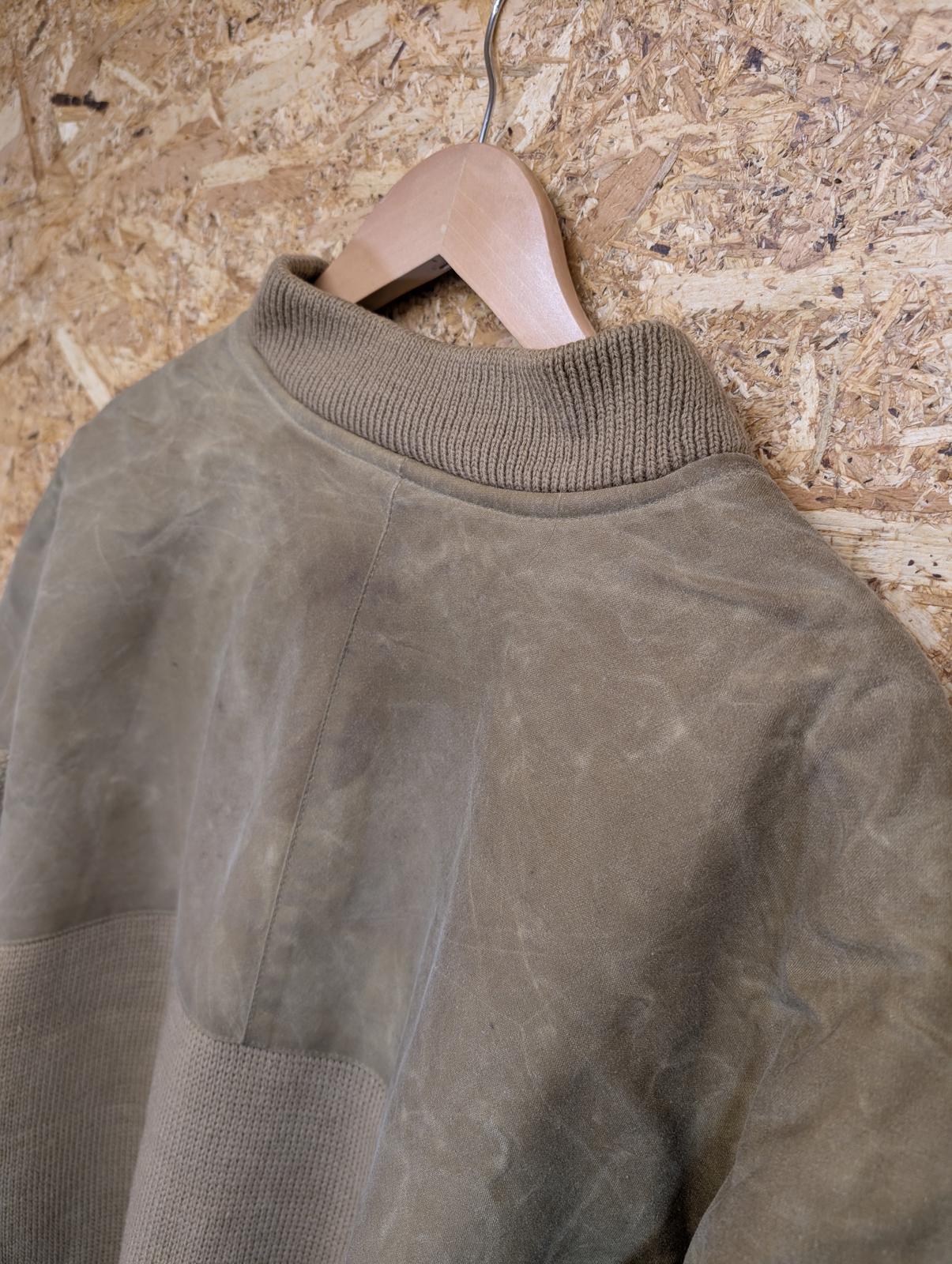 Filson Guide Jumper Mens 3XL Beige Wool Tin Cloth Sweater Style 711 USA Made