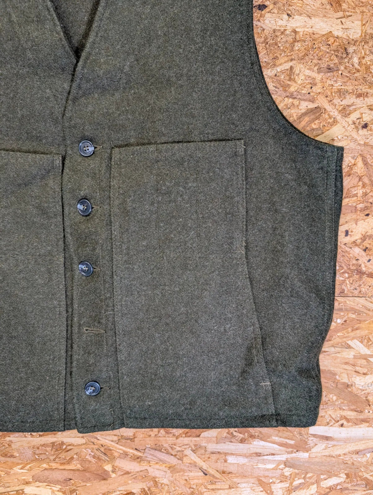 Filson Mackinaw Wool Vest 2XL 48 Forest Green Body Warmer USA USA Made Heritage