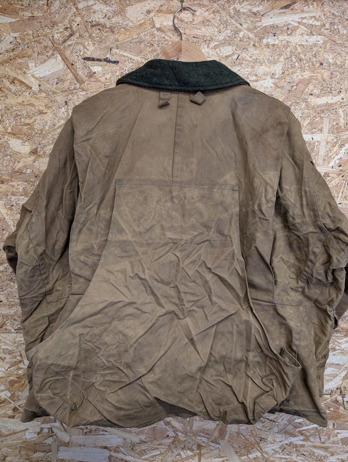 Filson Tin Cloth Jacket Mens XL Hunting Outdoor Vintage Duck Brown Canvas Coat