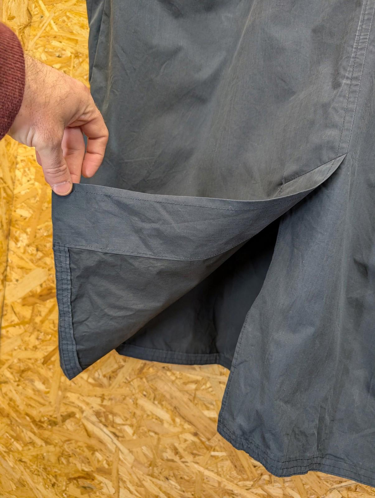 Boss Falcon Trench Coat Mens 2XL 52 Mac Button Front Navy Blue Vintage 90s