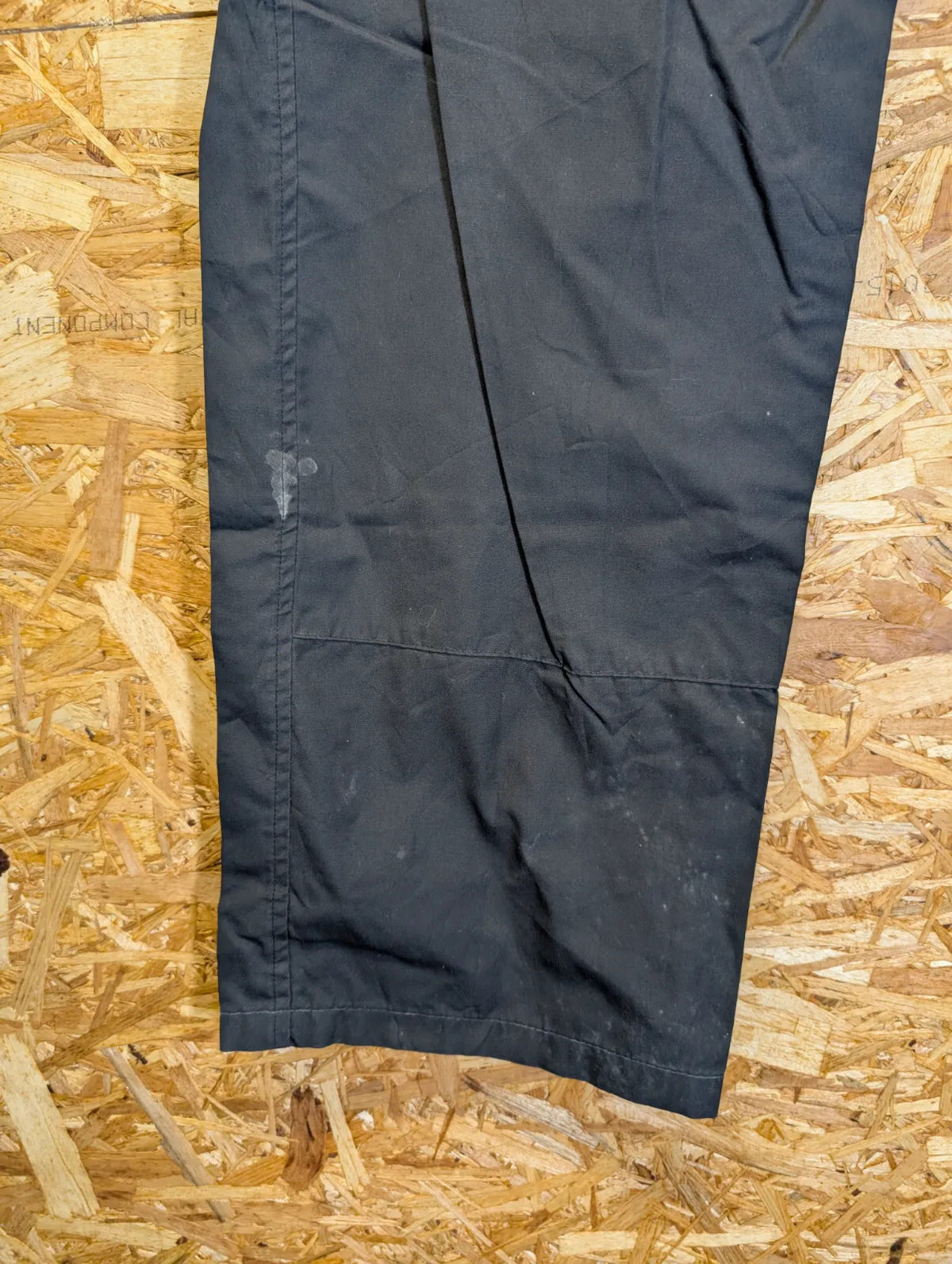 Fjallraven G1000 Cargo Trousers Men W36 L30 Black Grey Cotton Relaxed Fit Hiking