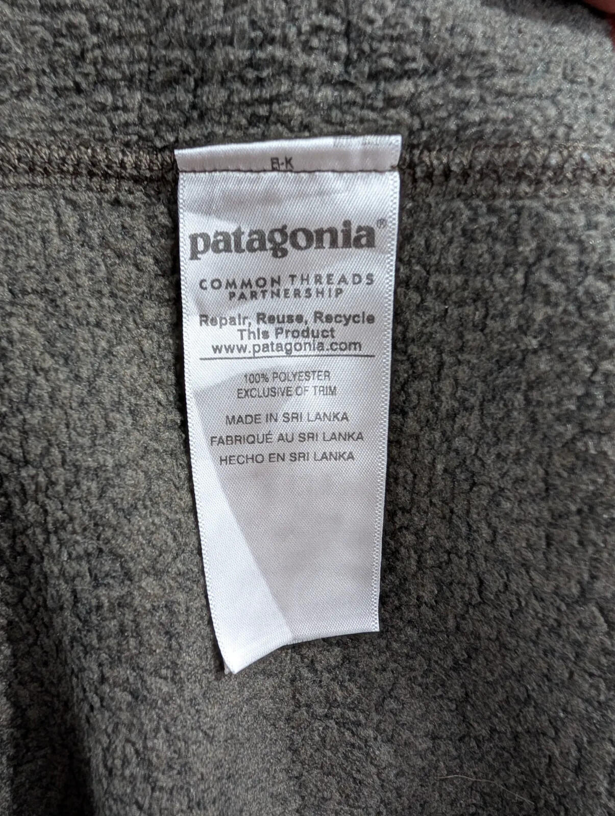 Patagonia Better Sweater Fleece Mens XL Brown Full Zip Pullover Snap-T Synchilla