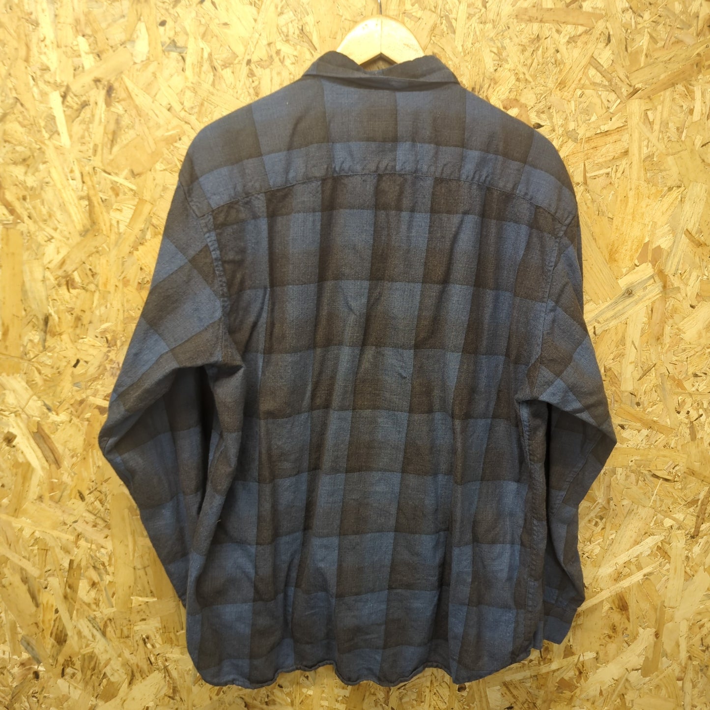 Pendleton Zephyr Heavy Duty Wool Over Shirt Jacket Blue Check Plaid XL