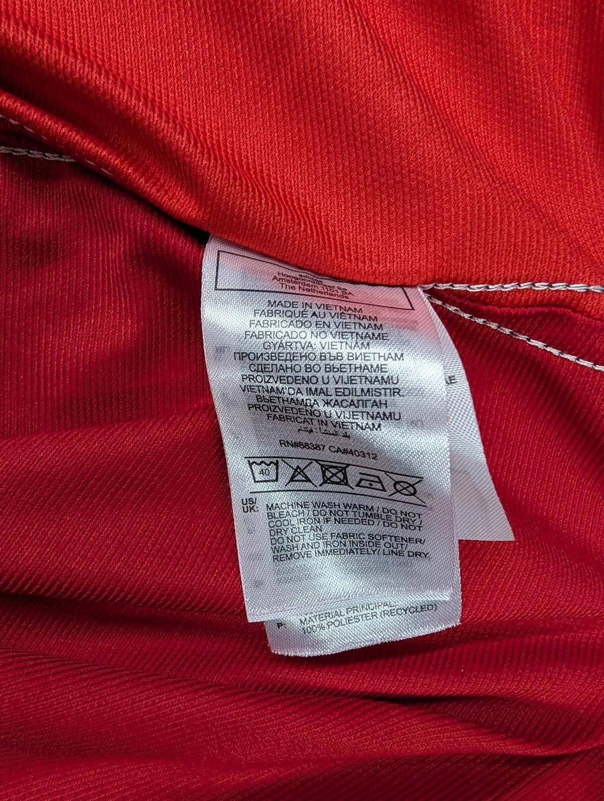 Manchester United 23-24 Home Shirt Large Men Soccer Adidas Jersey Short Sleeve