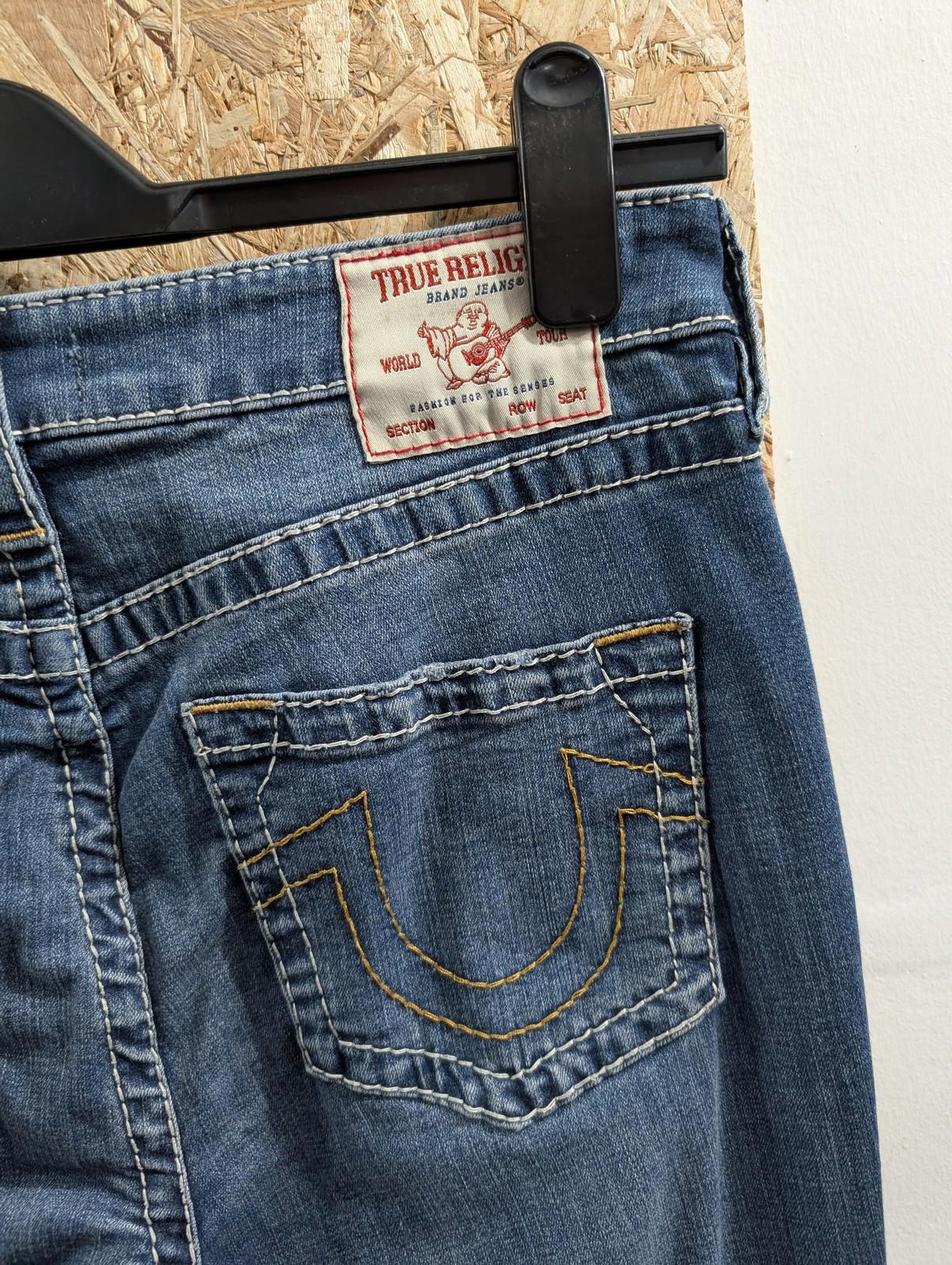 True Religion Jeans W31 L29 Women High Rise Super Skinny Navy Blue Jennie Curvy