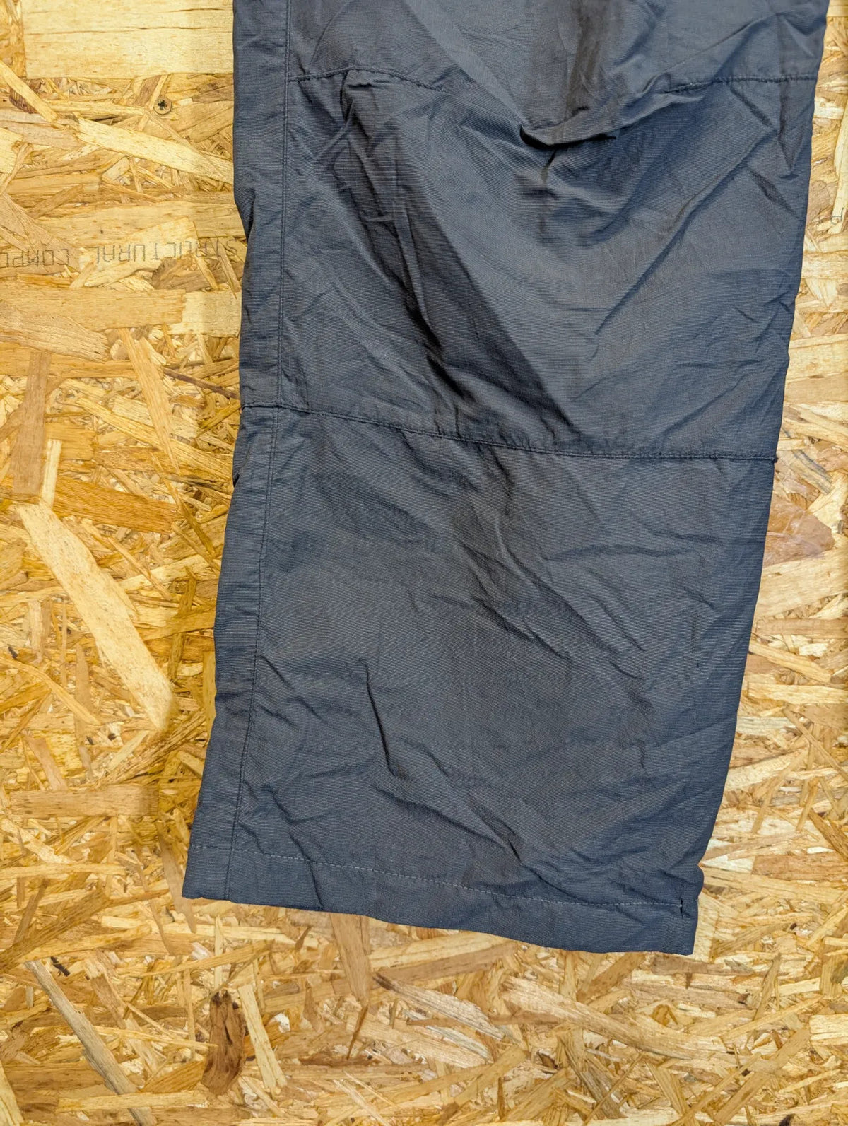 Fjallraven Cargo Trousers Mens W34 L34 Dark Grey Cotton Straight Hiking Walking