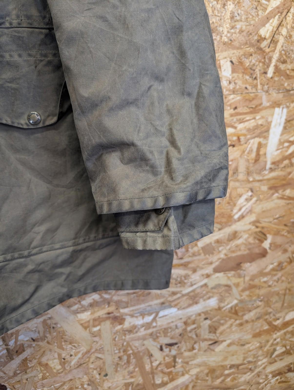 Filson Tin Cloth Packer 2XL Men Jacket Waxed Cotton Field Coat Brown Double USA