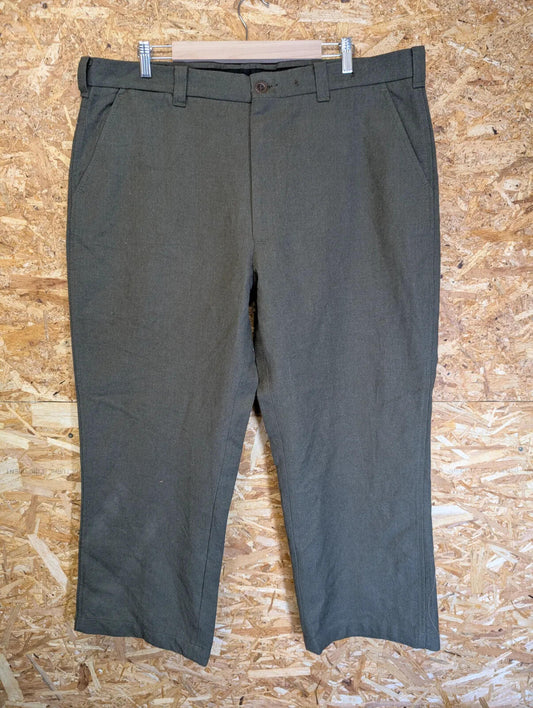 Filson Forestry Cloth Trousers W42 L28 Style 14 Wool Green Work Wear USA Made