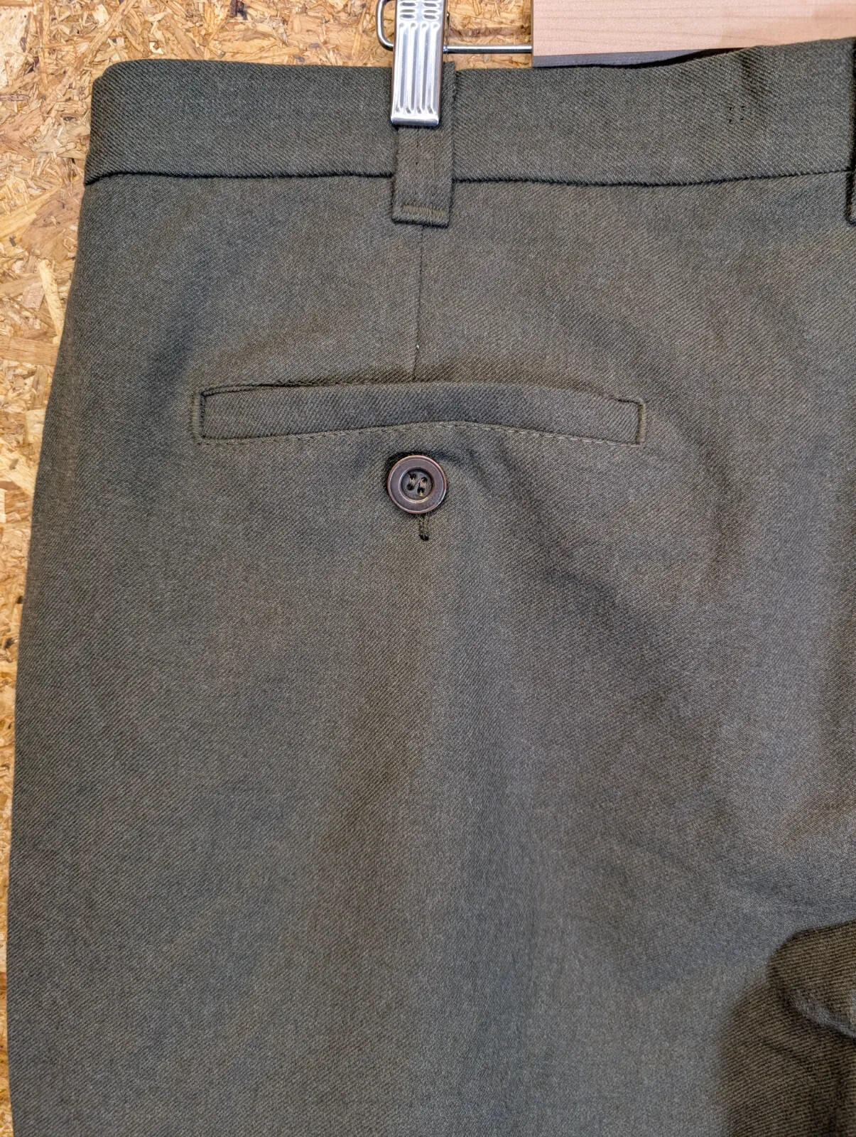 Filson Forestry Cloth Trousers W42 L28 Style 14 Wool Green Work Wear USA Made