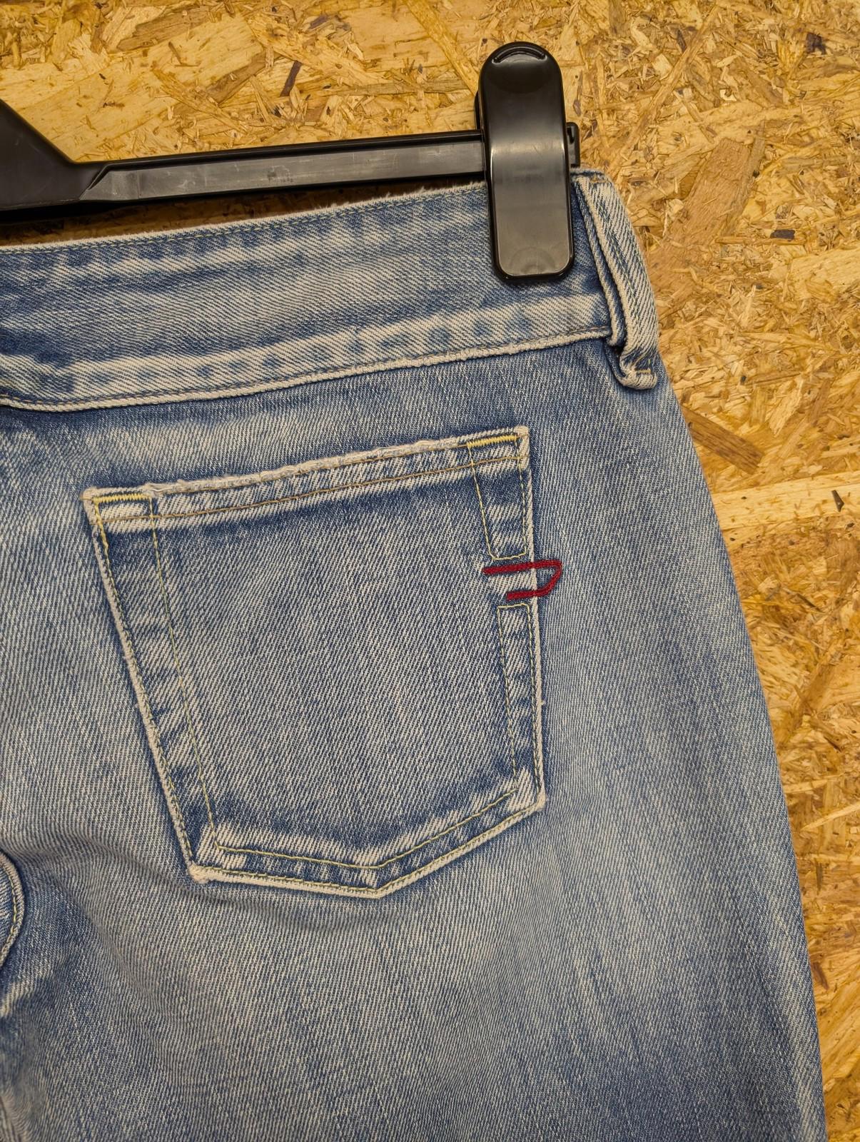 Diesel Hush Bootcut Jeans Size W28 L32 Women Faded Blue Denim Y2K Vintage Stone
