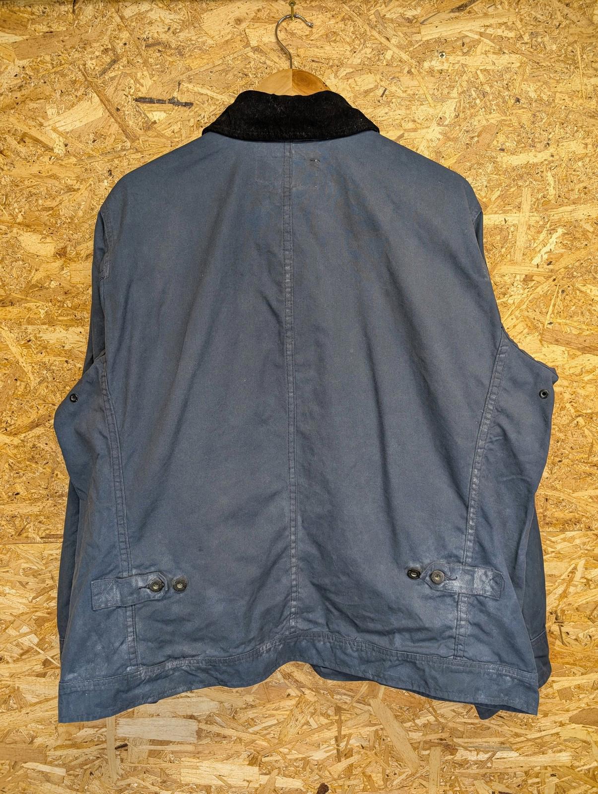 Filson Blue Journeyman Jacket XXL Men Workwear Corduroy Collar Blue Cotton