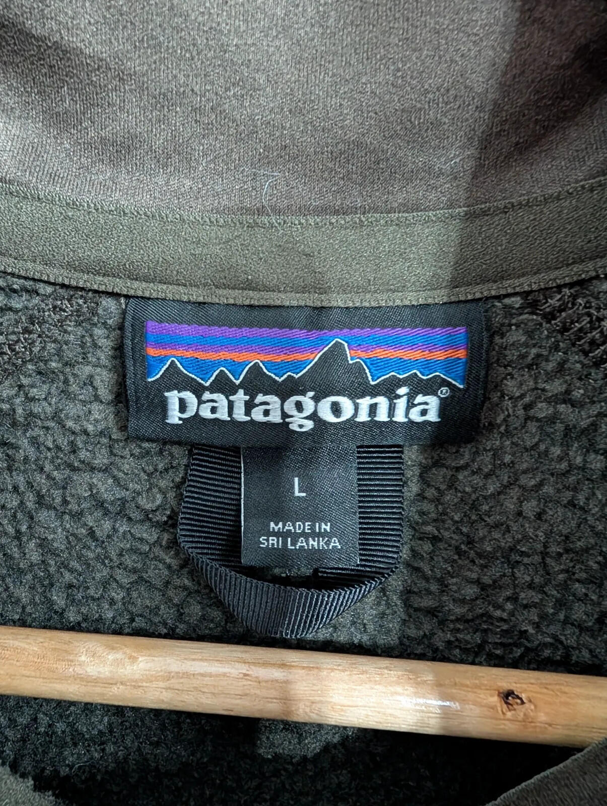 Patagonia Better Sweater Fleece Mens XL Brown Full Zip Pullover Snap-T Synchilla