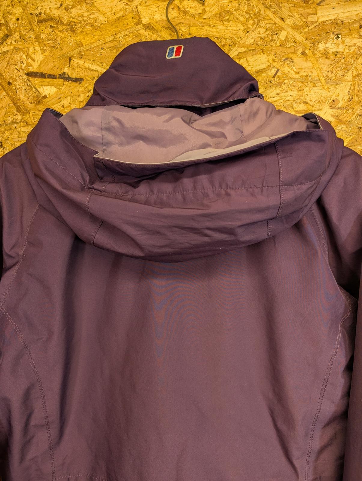 Berghaus Womens Size 12 Medium Shell Gore-Tex Jacket Waterproof Rain Coat Anorak