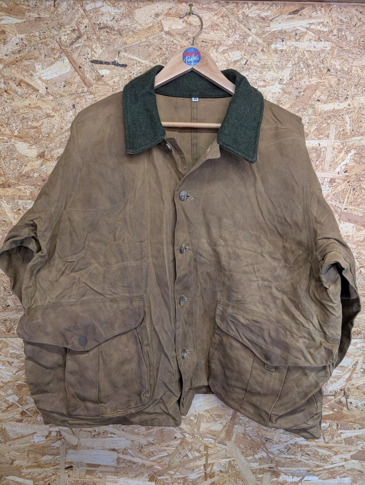Filson Tin Cloth Jacket Mens XL Hunting Outdoor Vintage Duck Brown Canvas Coat