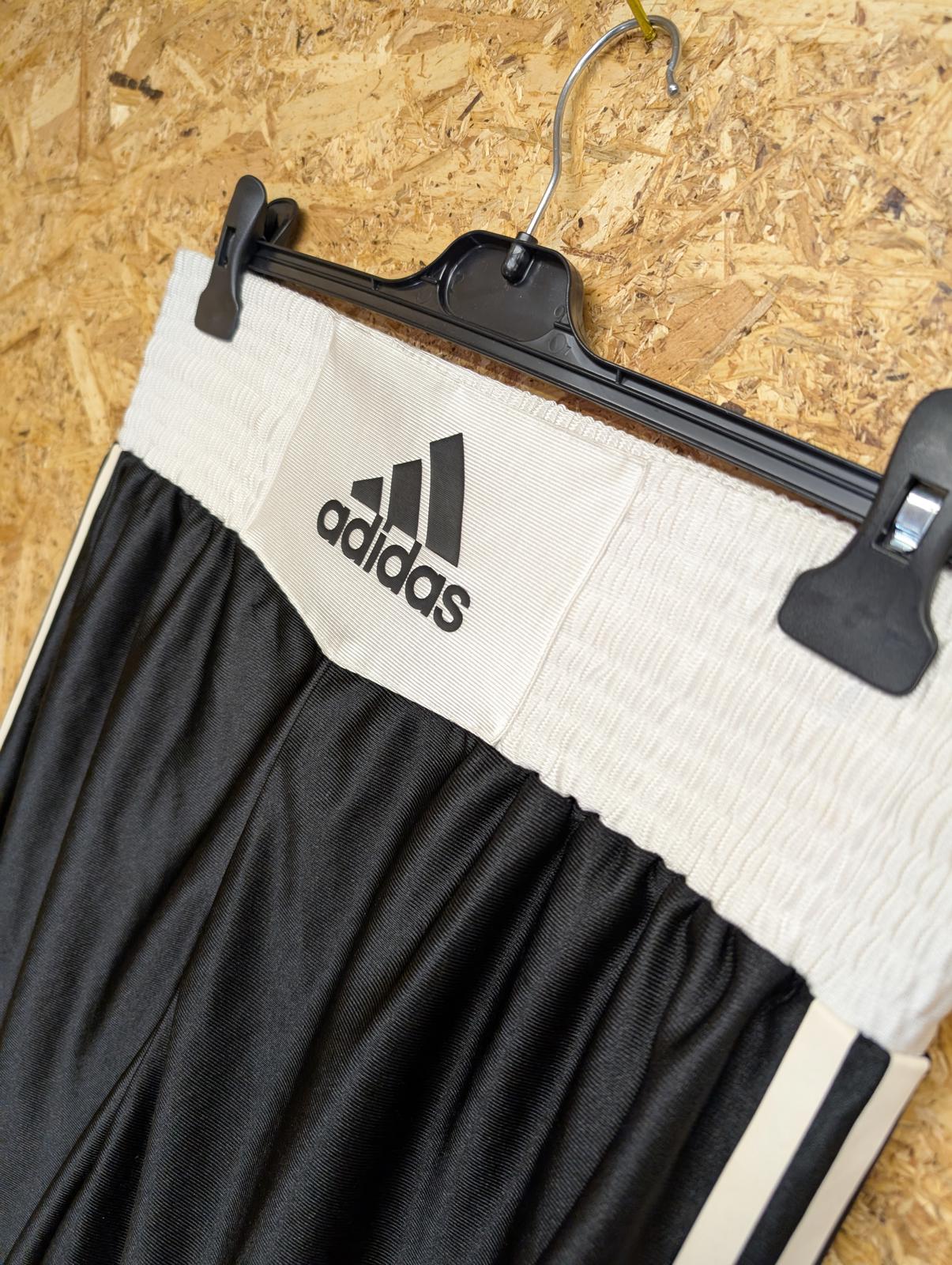 Adidas Boxing Cutline Shorts XL Waist Black White 3 Stripe