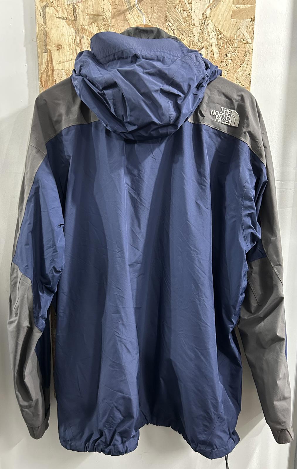 North Face Summit Series Coat Mens Size 2XL Gore-Tex TNF Blue Grey Parka Jacket