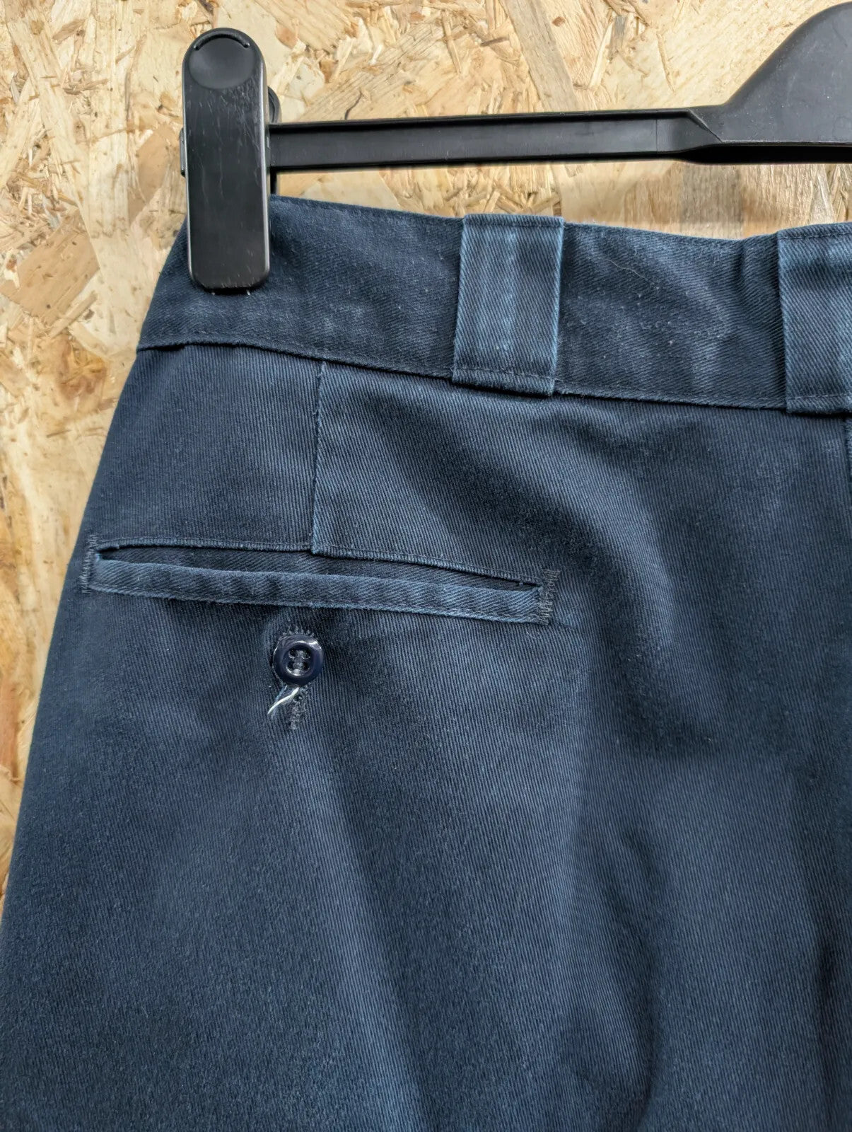 Dickies 874 Skate Pants Mens W34 L30 Navy Original Straight Relaxed Trousers