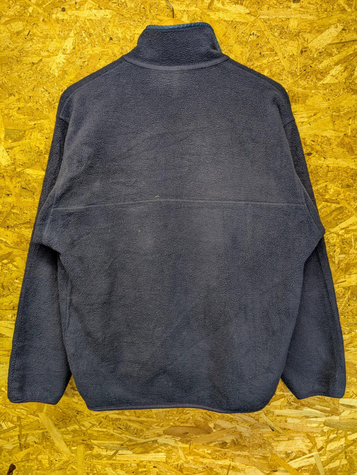 Vintage Patagonia Fleece Mens Medium Navy Blue Snap-T Synchilla 90s Canada