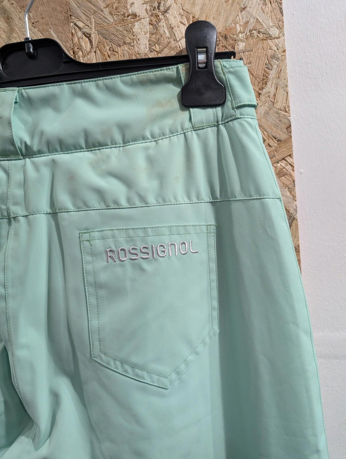 Rossignol Ski Salopette Trousers Small W28 L29 Green Waterproof Winter Snowboard