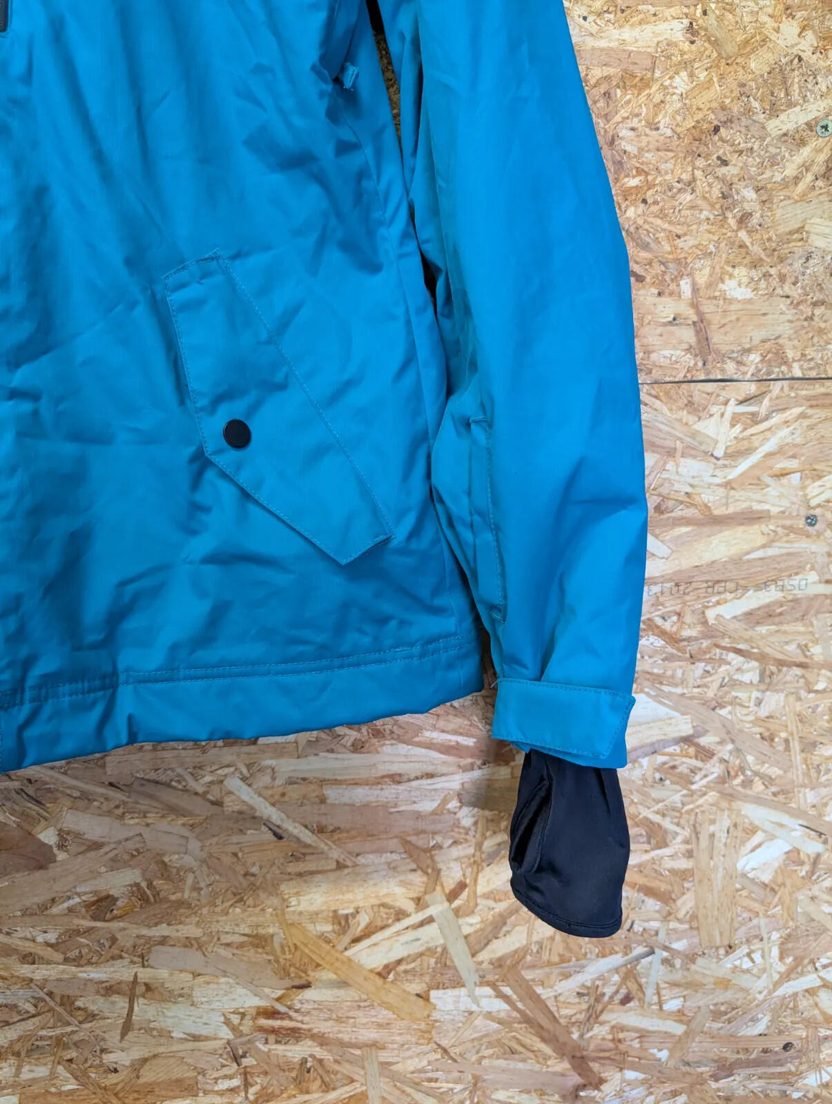 ONeill Escape Series Ski Jacket Women Medium Teal Blue Waterproof Snowboard Hood