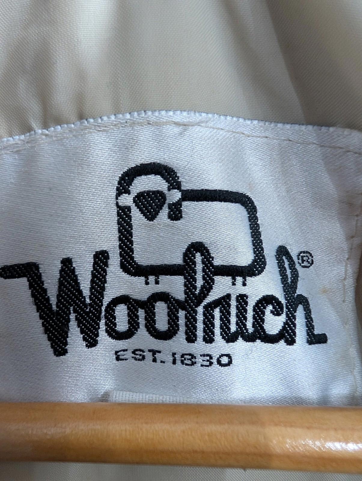 Woolrich Jacket XL Men Vintage 80s Military Beige Utility Chore Hunting USA Made