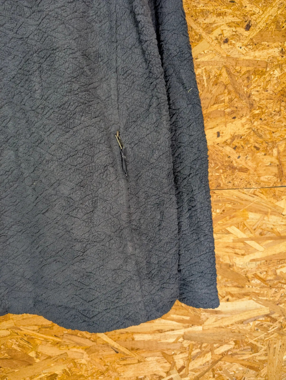 Patagonia Diamond Capra Hoodie Womens Medium Pullover Navy Blue Mock Tech Fleece