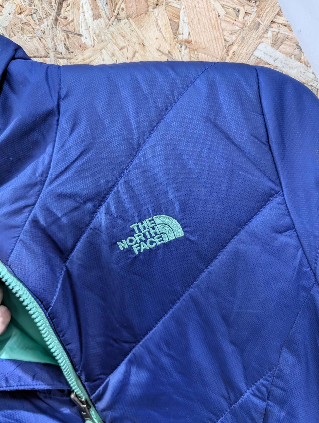 The North Face Women's Jacket Medium Quilted Zip Purple Blue Turquoise Outdoor