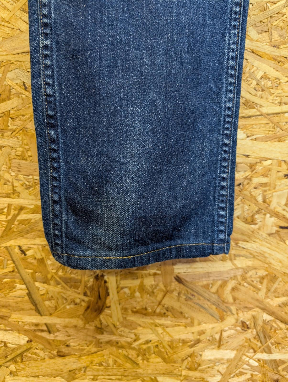 Levi's 605 Jeans Men W36 L30 Slim Straight Blue Denim Classic Orange Tab Big E