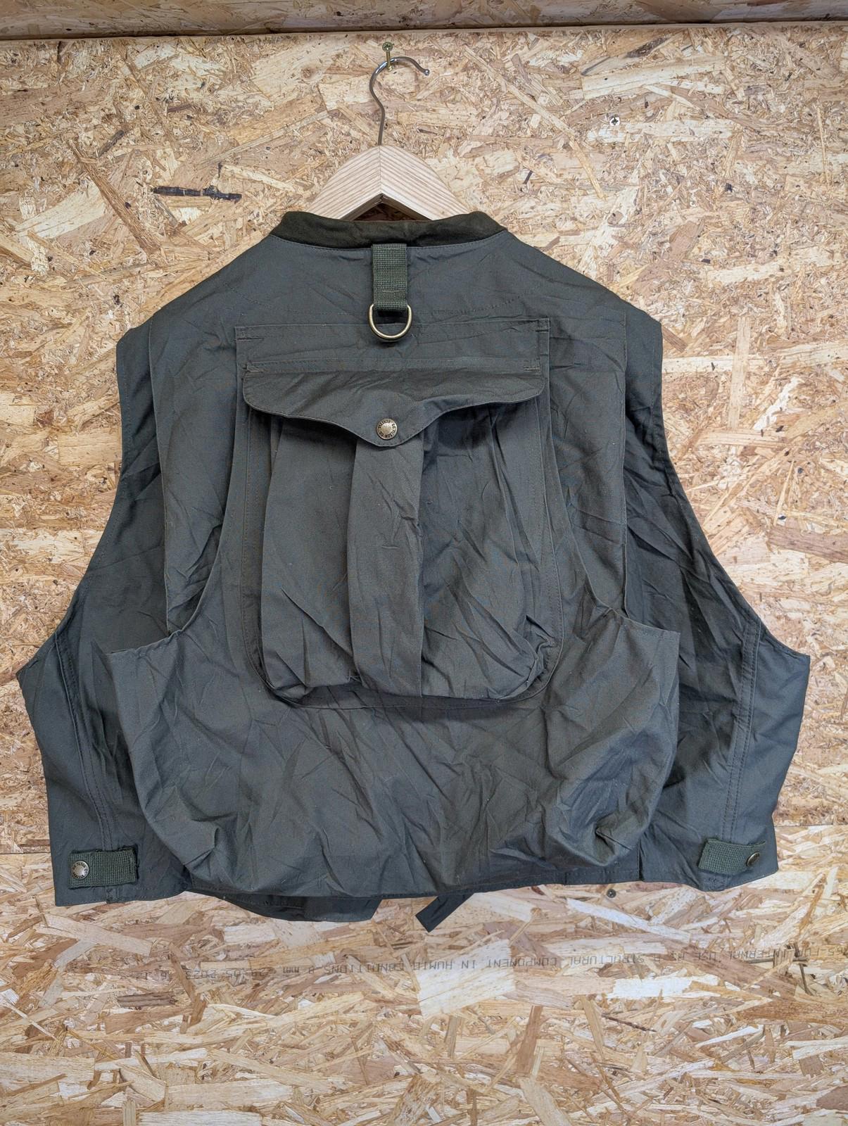 Filson Fly Fishing Vest Men XL USA Multi-Pocket Green Tactical Utility Spey