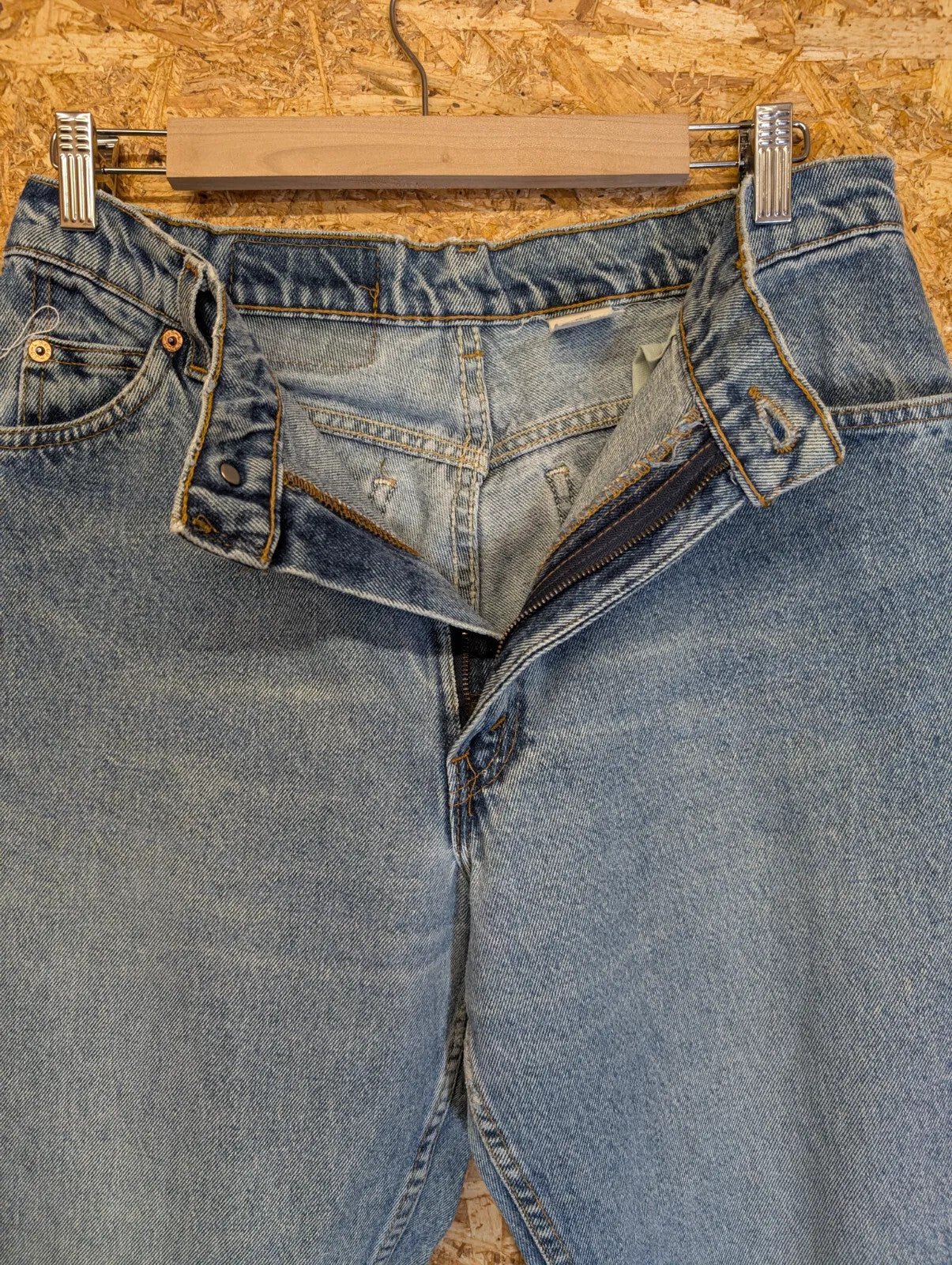 Vintage Levis 550 Jeans UK14 W32 L29 Blue Relaxed Baggy Tapered USA Made 90s