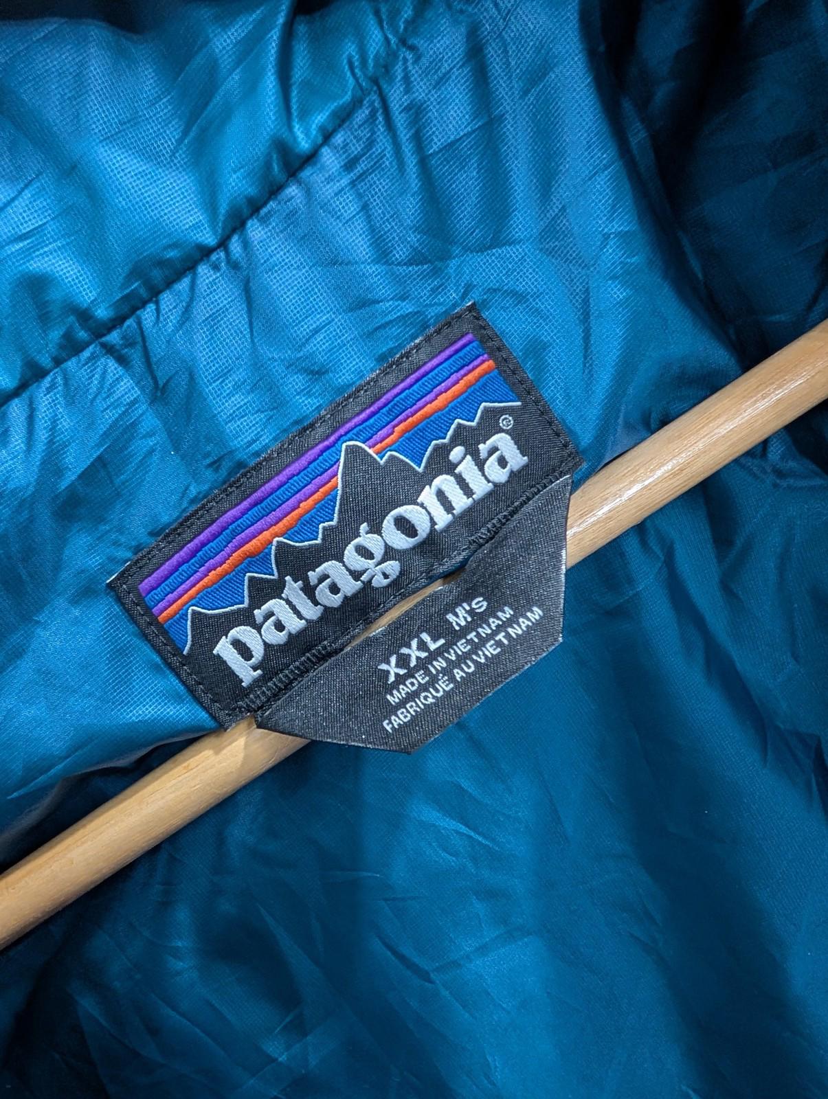 Patagonia Nano Puff Vest XXL Men Puffer Quilt Gilet Blue Lightweight Bodywarmer