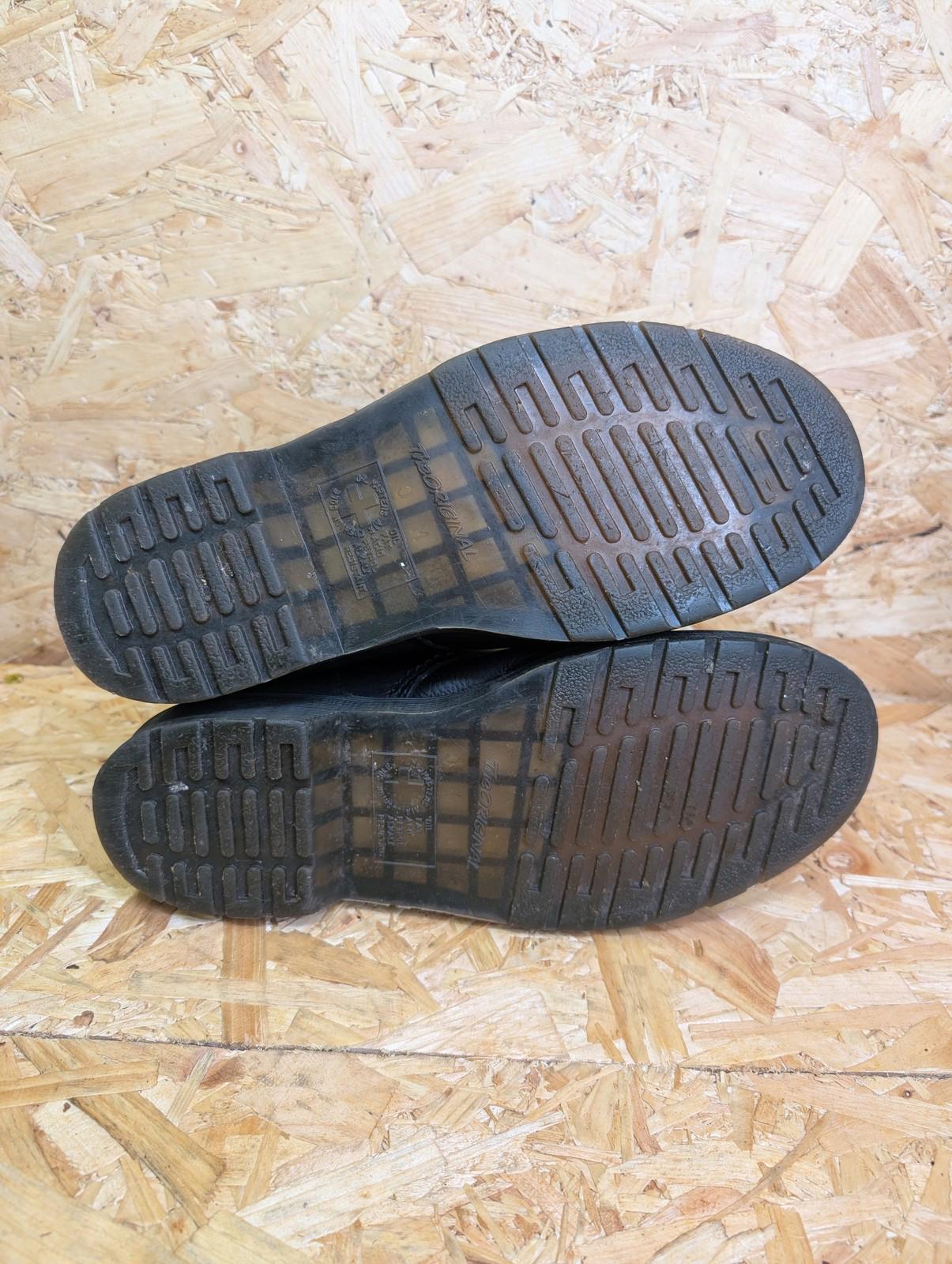 Dr Martens 1460 Boots Mens UK 10 Black Leather Vintage Retro Combat Skinhead
