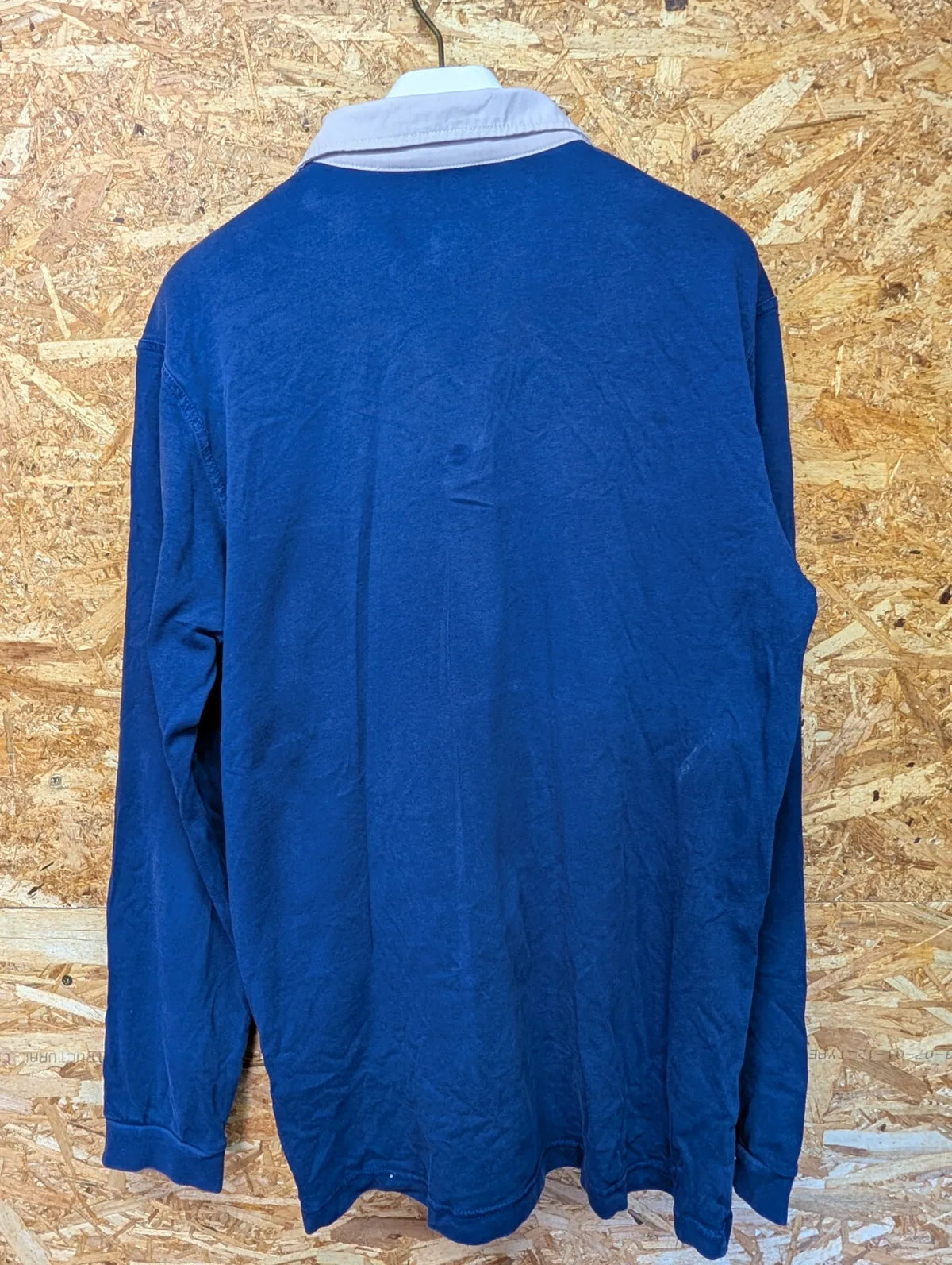 Vintage France 12/13 Rugby Shirt Mens Medium Blue International Adidas L/S