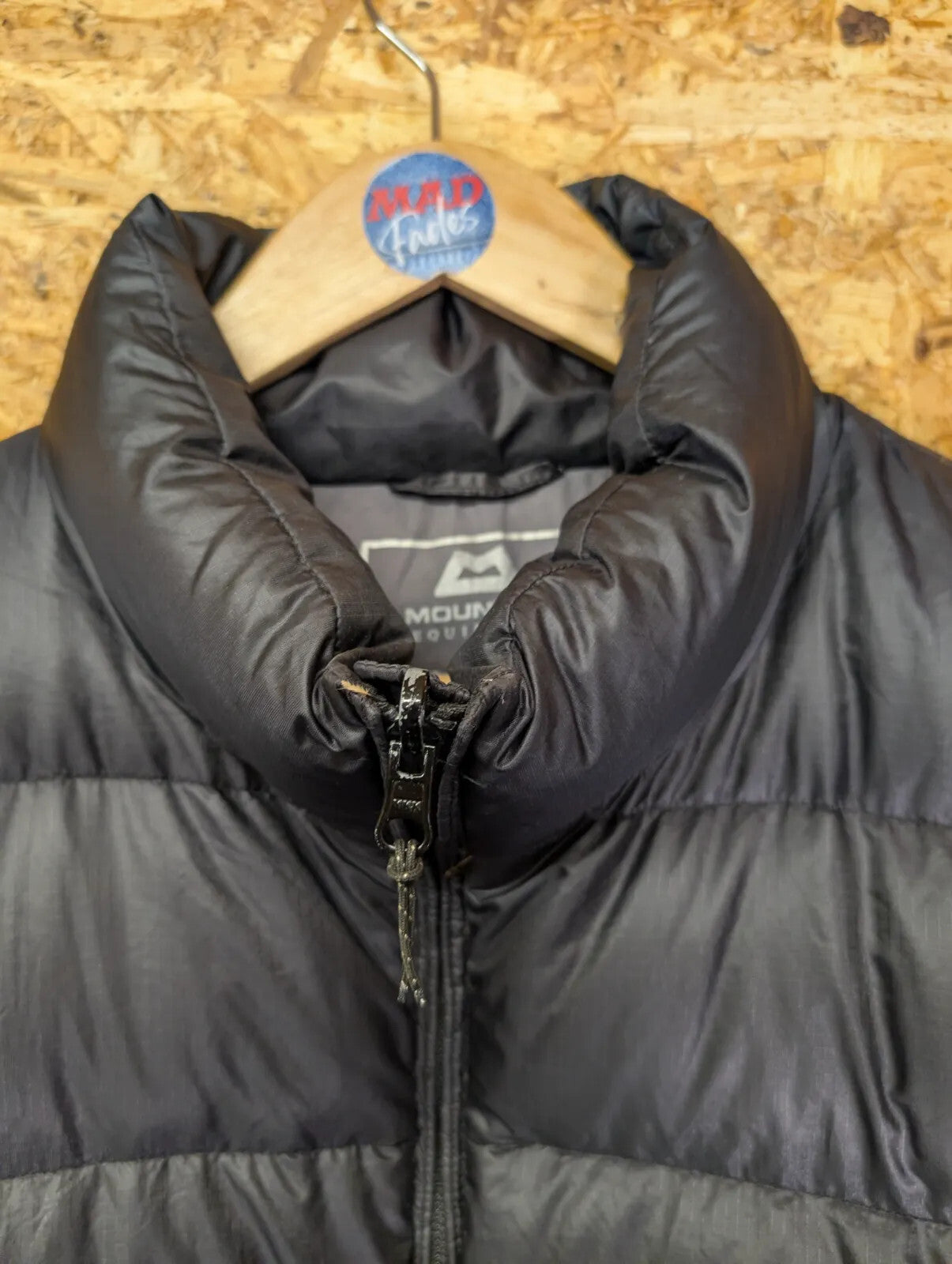 Mountain Equipment Black Puffer Jacket Medium Japan Lightweight Gorpcore Hiking