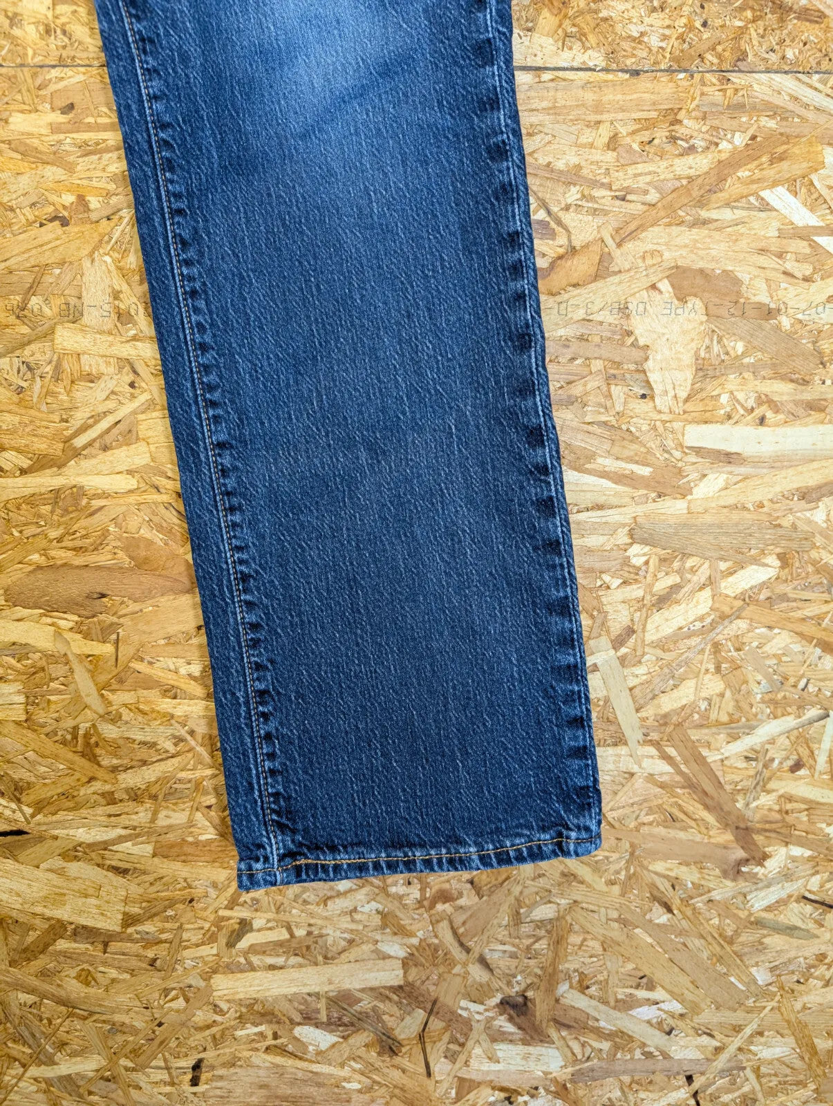 Levis 502 Blue Jeans Mens W32 L30 Big E Tab Premium Denim Straight Leg Zip Fly