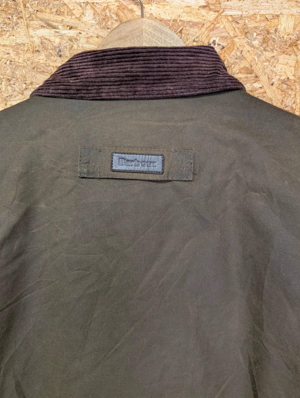 Barbour Romeldale Wax Jacket Mens XL Olive Green Tweed Padded MWX1214OL91