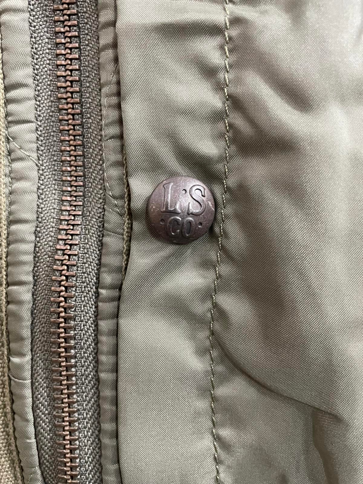 Levis M65 Bomber Jacket Liner XL Padded Utility Hooded Khaki Green