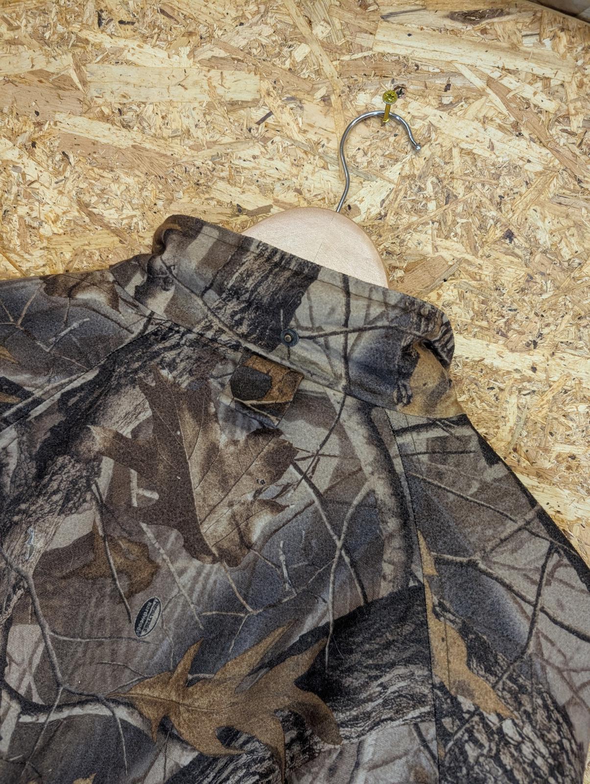 Woolrich Size Large Jacket Camo Real Tree Bomber Shell Puffa Vintage 90s