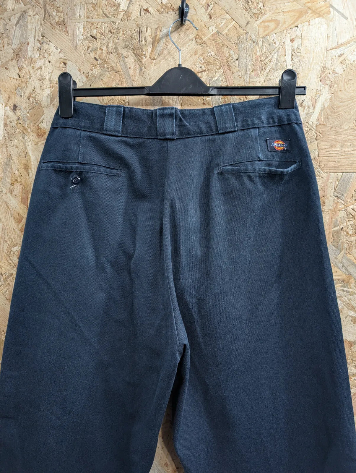 Dickies 874 Skate Pants Mens W34 L30 Navy Original Straight Relaxed Trousers