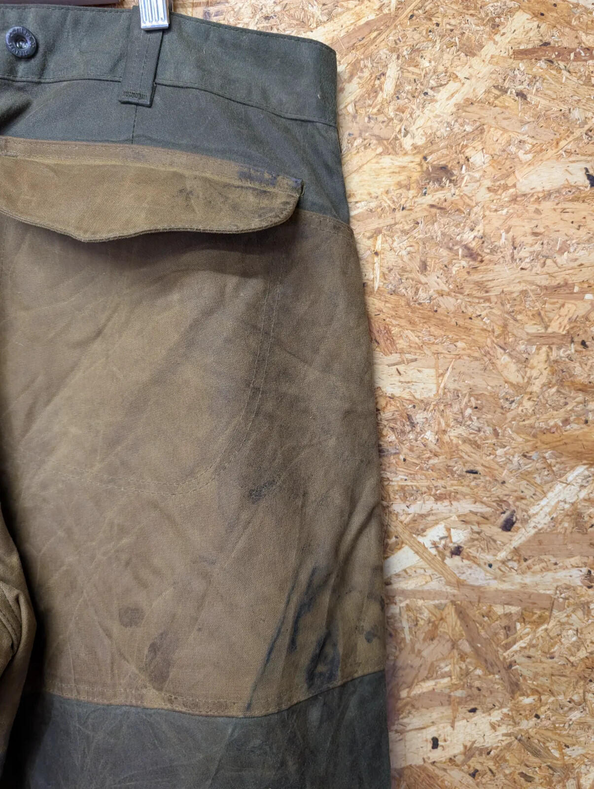 Filson Pants W38 Style 467 Double Tin Cloth Trousers Forestry Pantaloon USA Made