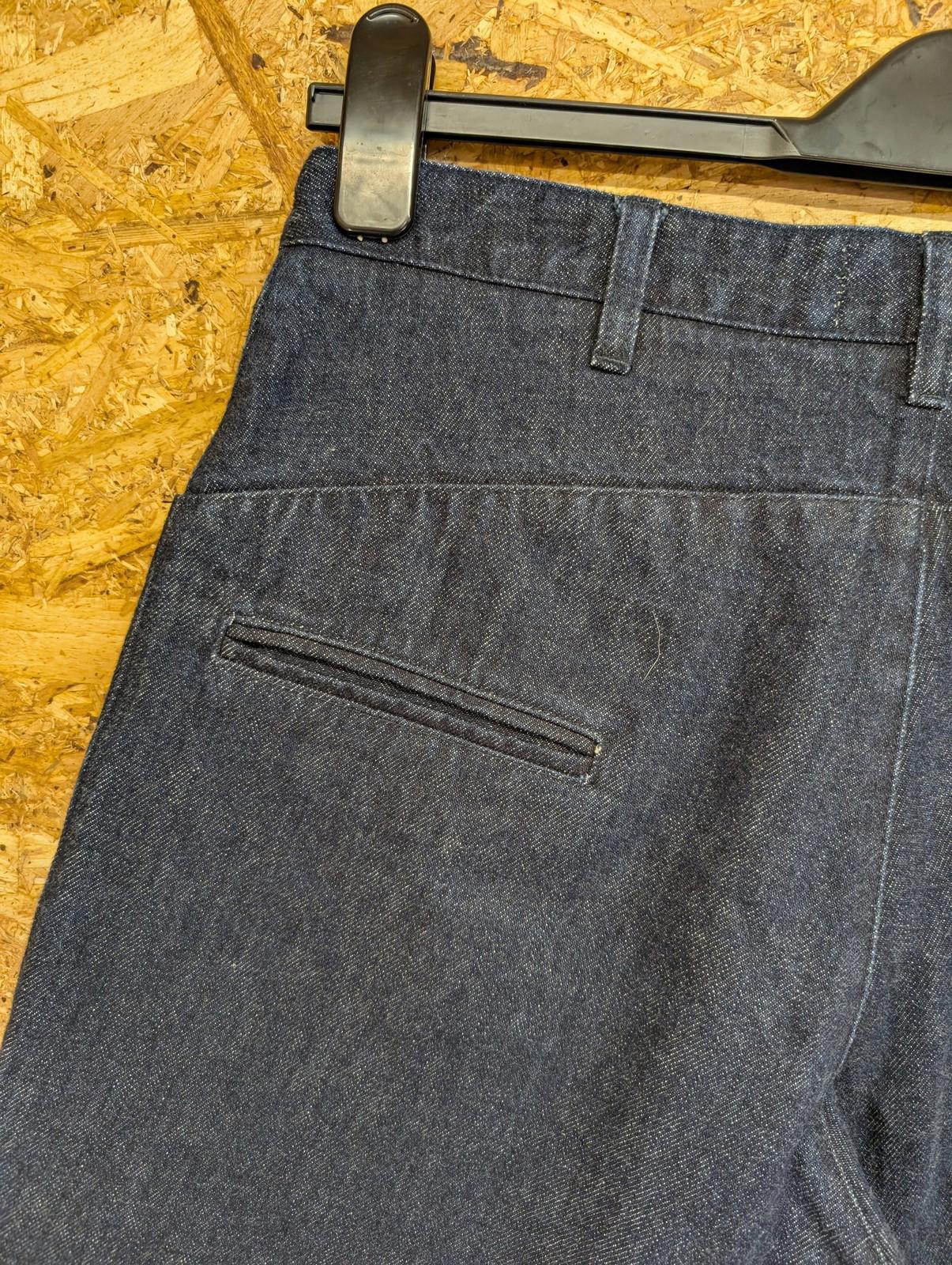 Studio Nicholson Dee Jeans Womens W29 Size 1 Cropped Japanese Balloon Blue