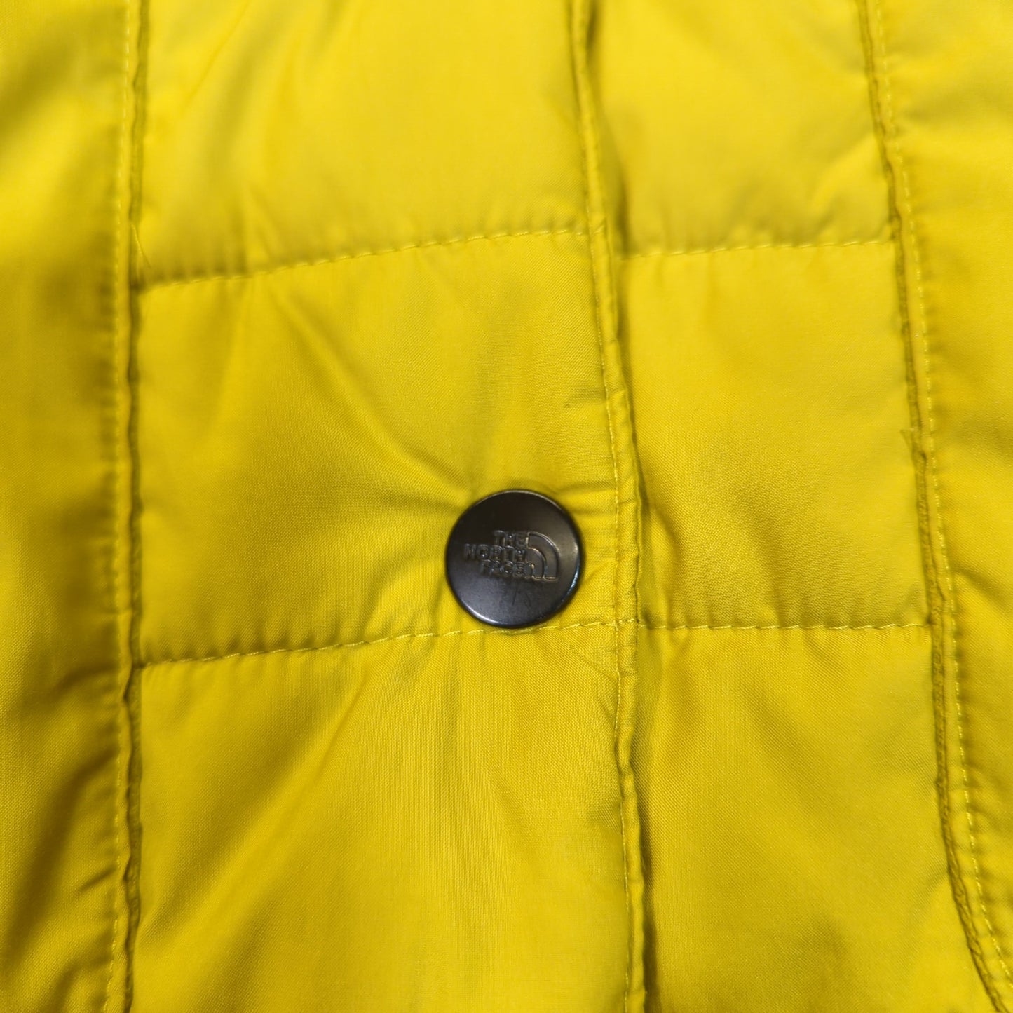 North Face Mustard Yellow City Rev Padded Puffa Jacket Red Label Womens Medium