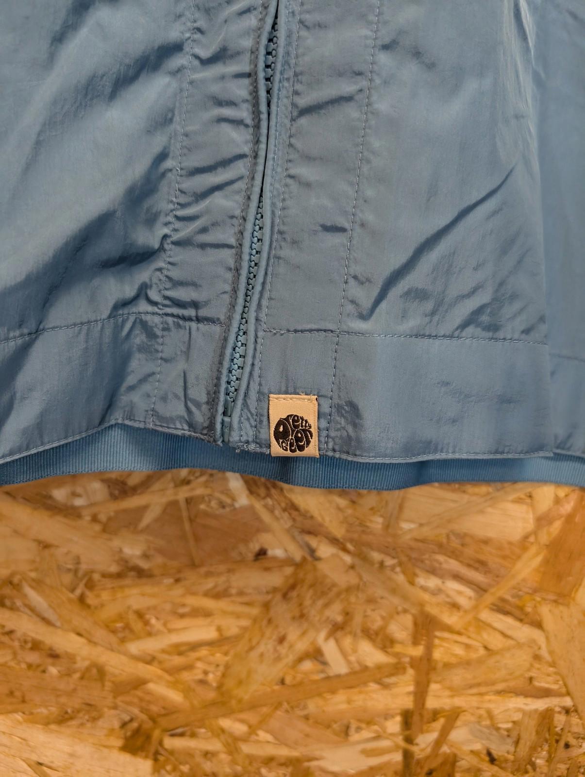 Pretty Green Field Shirt Jacket XL Casual Turquoise Blue Oi Polloi Gallagher