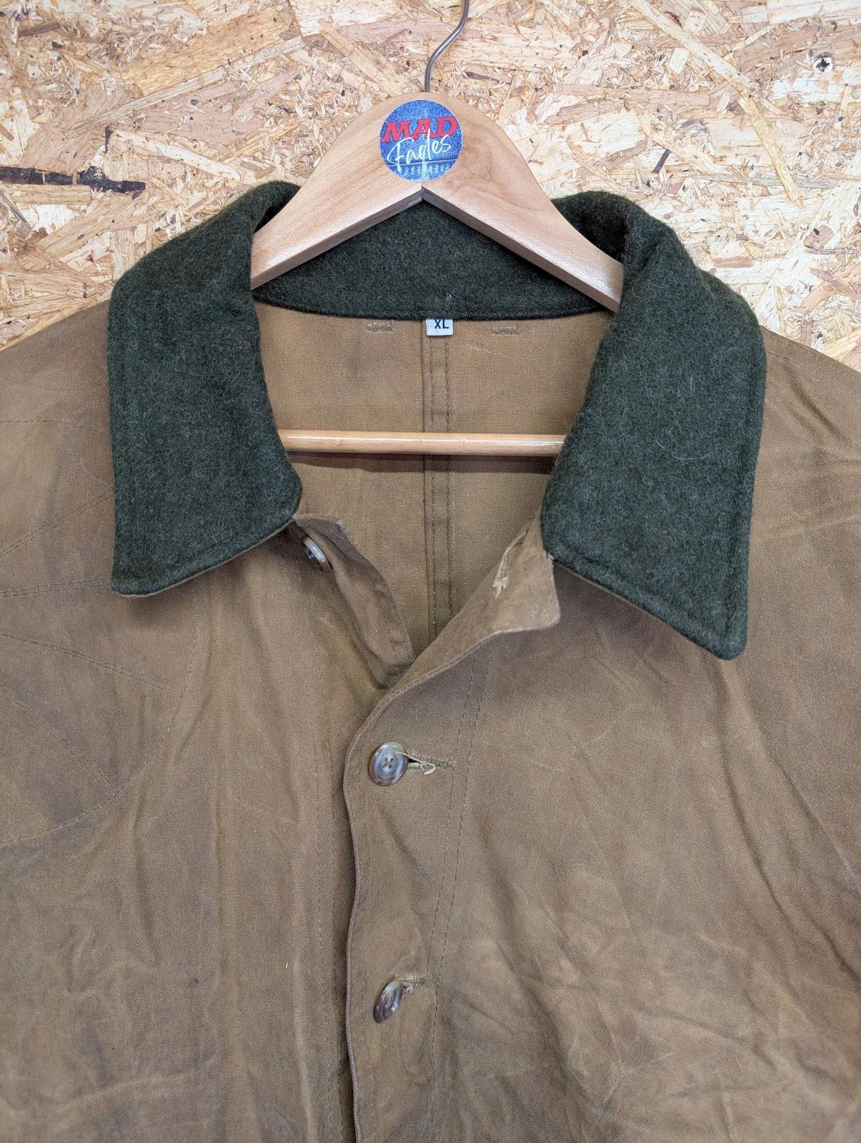 Filson Tin Cloth Jacket Mens XL Hunting Outdoor Vintage Duck Brown Canvas Coat