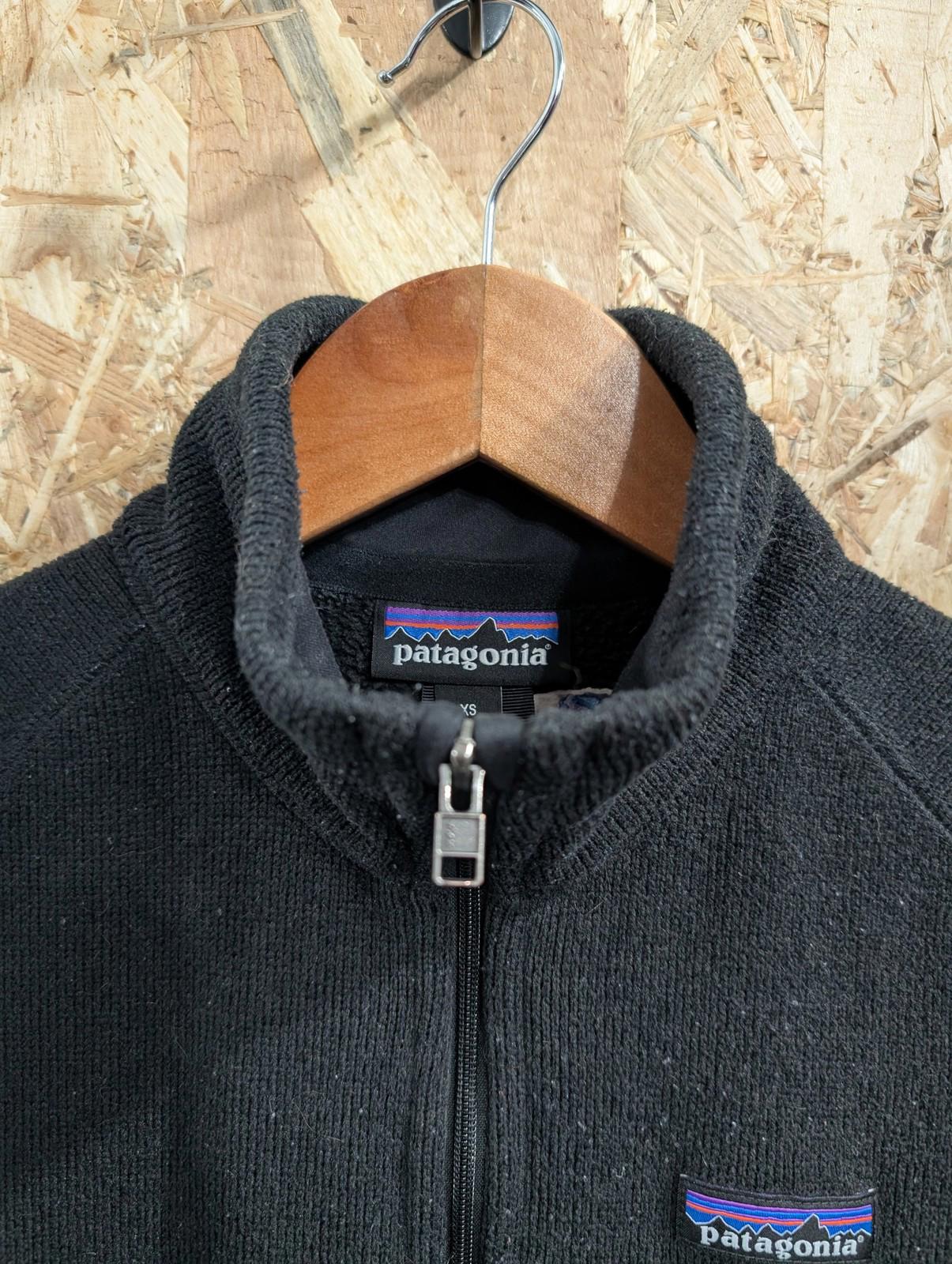 Patagonia Fleece Vest XS Women Sleeveless Black Gilet Better Sweater Bodywarmer