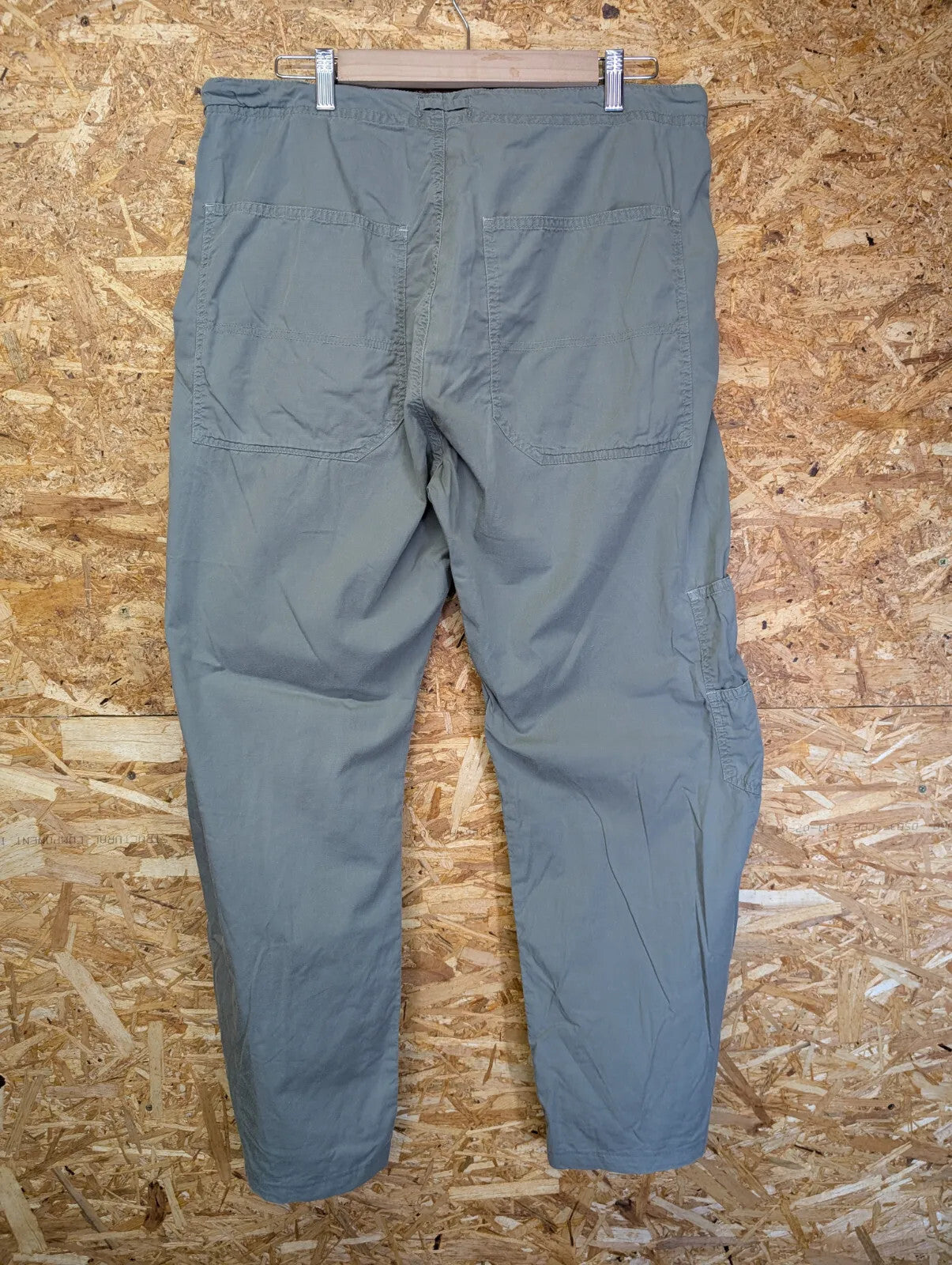 Vintage Diesel Cargo Baggy Trousers Mens XL W34 Grey Cotton Skate Housut Y2K
