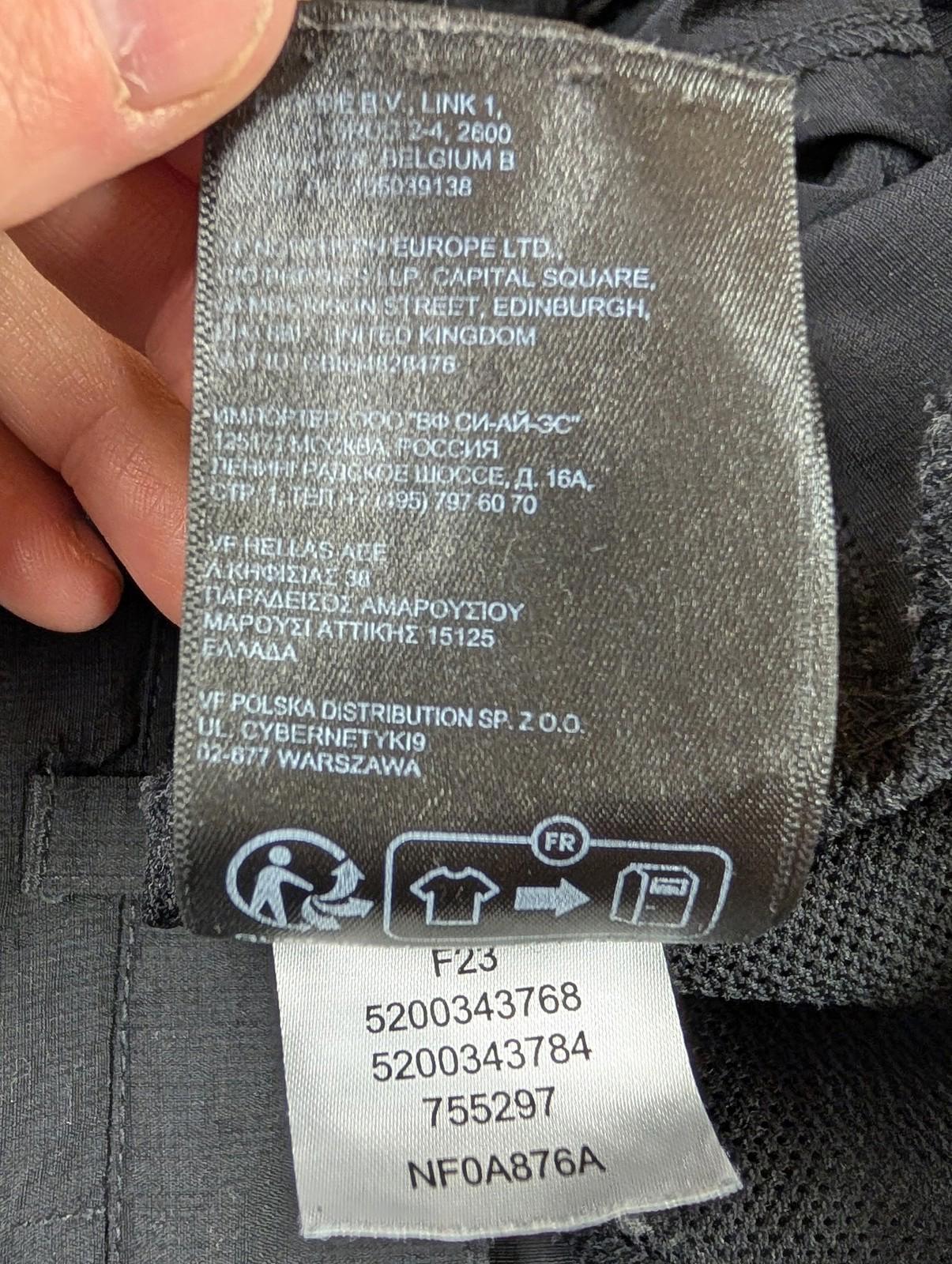 North Face Cargo Trousers 12 W30 Women FlashDry XD Black Hiking Nylon Joggers
