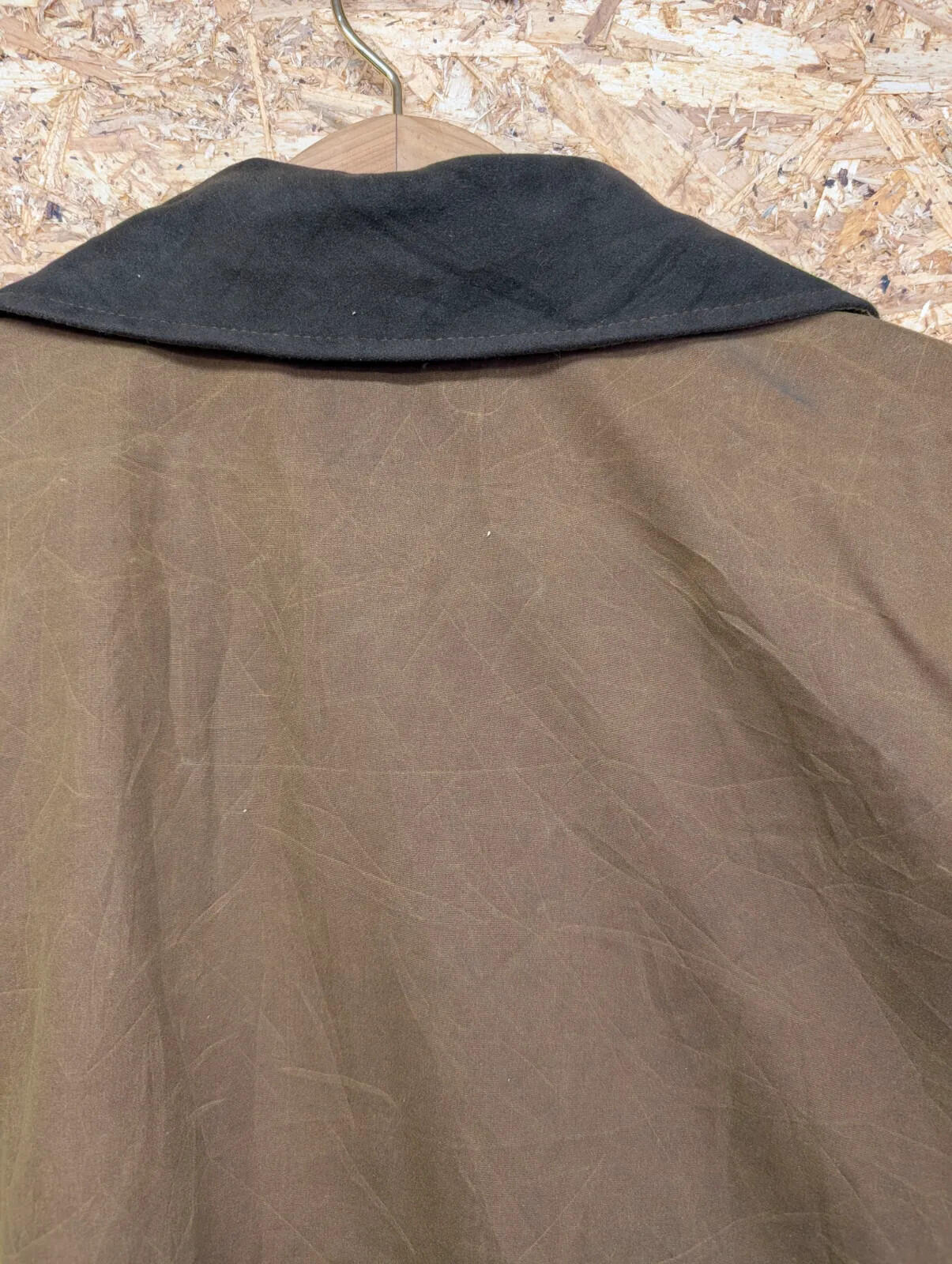 Filson Cover Cloth Mile Marker Coat Mens XXL Brown Zip 10023 USA Made Lined Wax